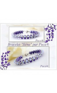 Free pattern Par Puca® Beads - Bracelet Iléna